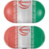 Iran Flag Distressed Galaxy Buds Skin